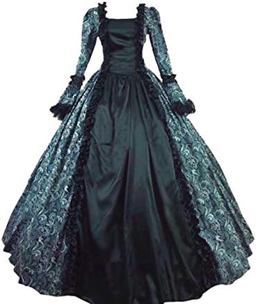 Women's Victorian Rococo Dress Inspiration Maiden Costume Masquerade Dress Ball Gown