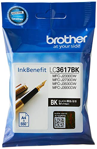 Brother LC3617BK Cartouche d'encre 1 pièce(s) Original Noir