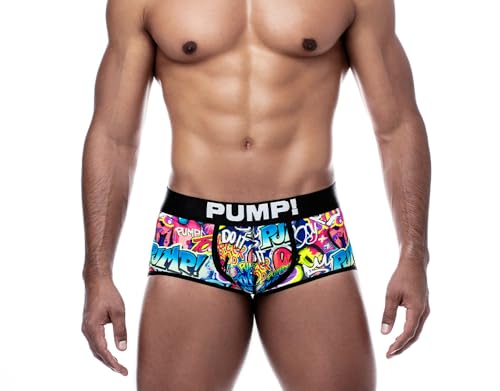 Pump! Drip Access Men's Access Trunks|Backless Trunk Underwear with Supportive Fit