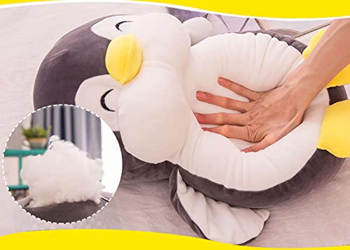 TONGSONG 12 Inch Plush Penguin Stuffed Animal Hugging Pillow with Smile Face - Cuddly Penguin Plushie Toy for Children and Lovers by TONGSONG - Used condition - Image 5