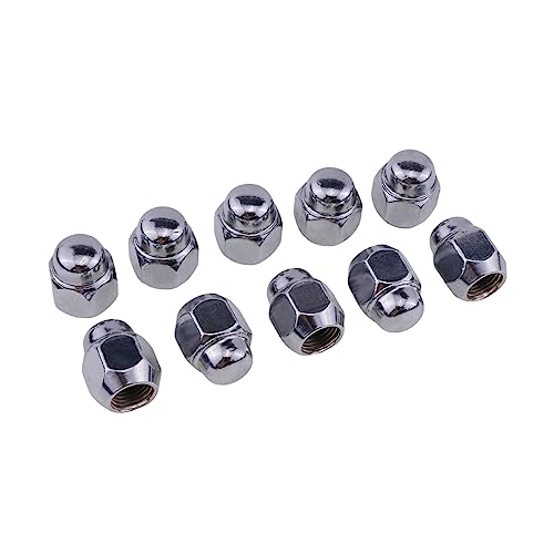 Image of DVPARTS 10X Wheel Nuts 611-076 12mm-1.25 Acorn-19mm Hex, 24mm Length Compatible with Dorman Subaru BRZ, Ascent, Crosstrek, Outback, Legacy, Impreza, Forester, DL