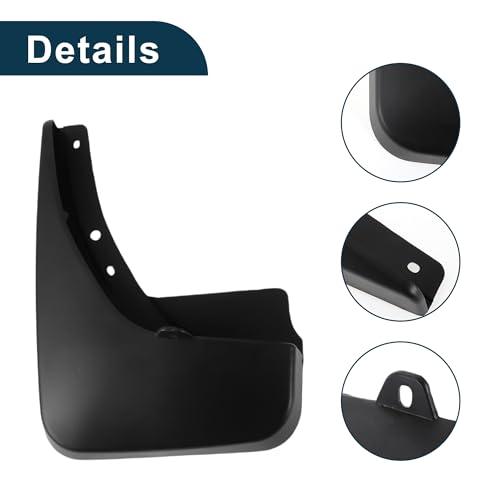 Image of Mud Flaps Splash Guards for FIAT Freemont 2012-2015 W /Mount Accessories Mud Guards Front and Rear 1 Set