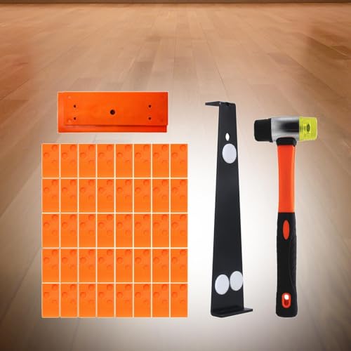 Maillet en fibre de verre et bloc orange de qualité supérieure