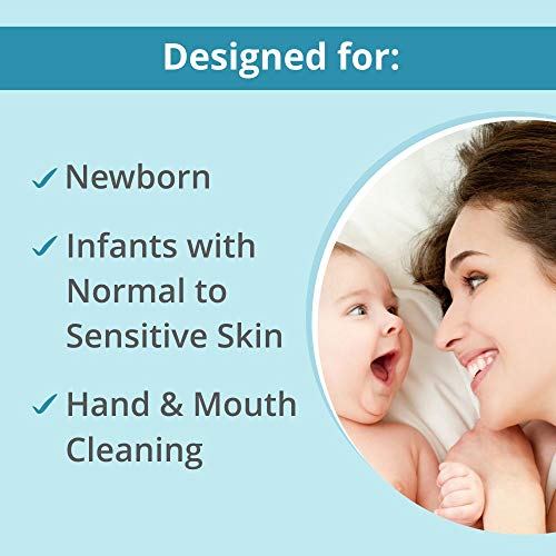 Image of Mother Sparsh 99% Pure Water (72 Unscented Baby Wipes) - Super Thick Fabric (Pack of 7)