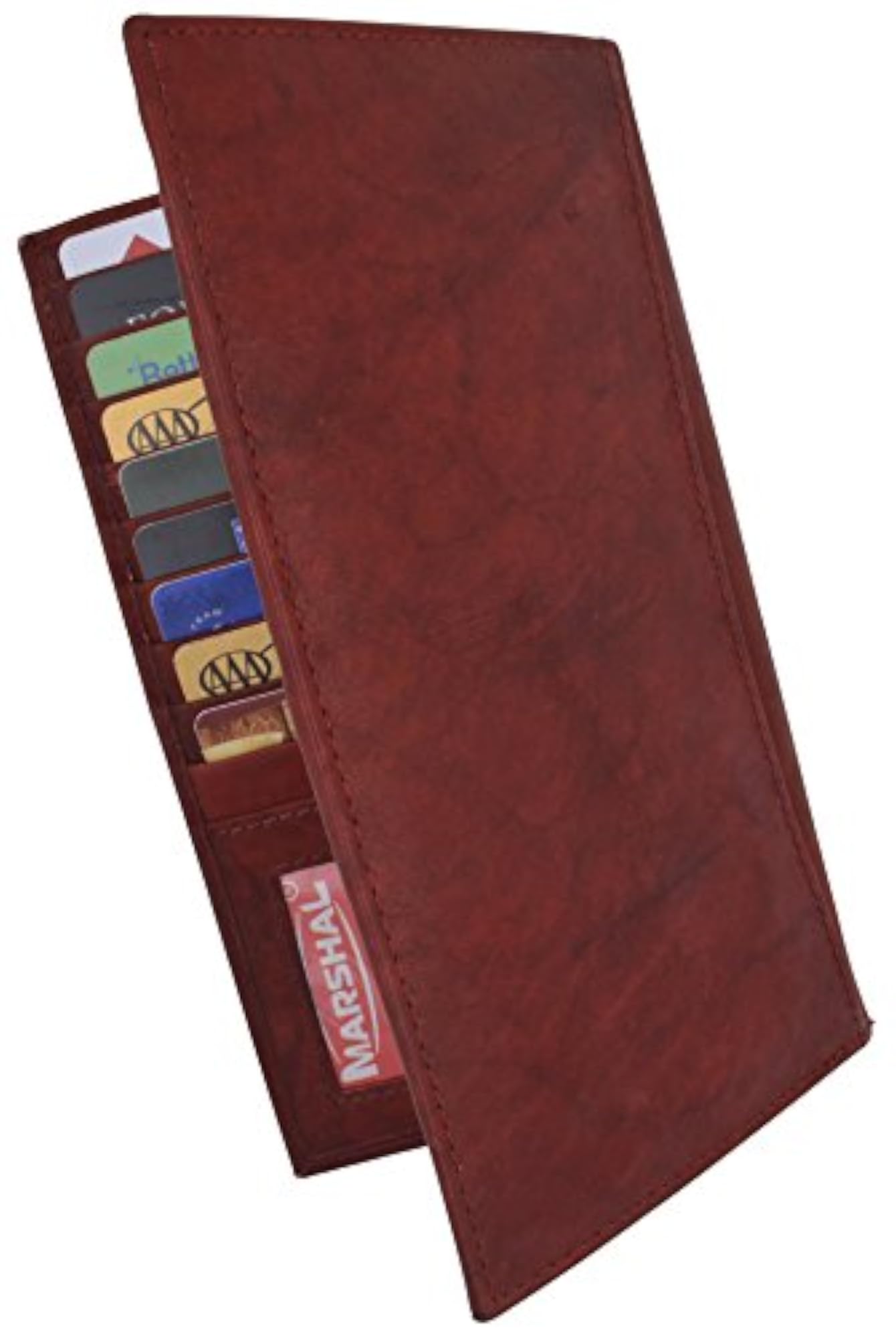 100% Leather Bi-fold Credit Card Holder