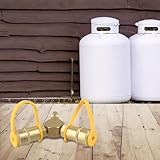 FACULX 1pcs 1/4" RV Propane Quick Connect Y Splitter Adapter Brass Gas Line Connector Dual Output For Outdoor Camping Trailer BBQ Grill - Image 6