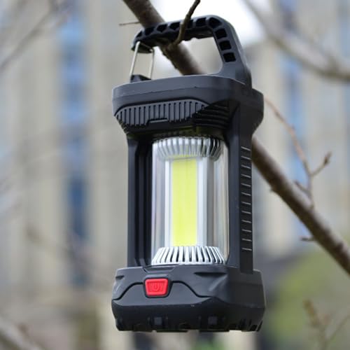 Système d'éclairage d'urgence rechargeable 4 modes pour bivouac