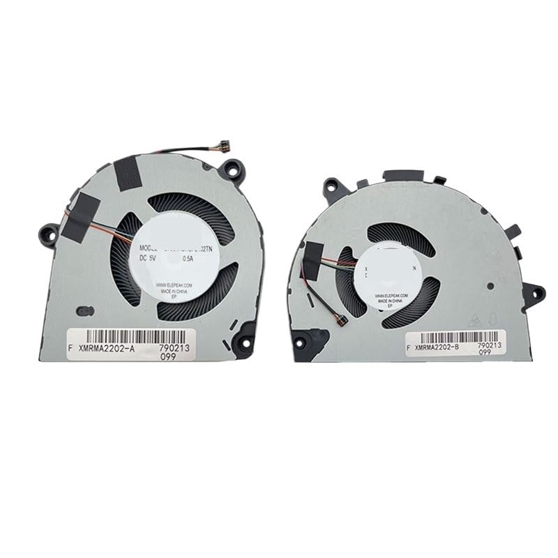 Laptop Cooling Fan for Xiaomi RedmiBook Pro 15 RMA2202 AI RMA2202-BI RMA2204-AB Easy to Replace(CPU GPU)