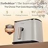 Cosori 9-in-1 TurboBlaze Air Fryer 6 Qt, Premium Ceramic Coating, 90°–450°F, Precise Heating for Even Results, Air Fry, Roast, Bake, Broil, Dry, Frozen, Proof, Reheat, Keep Warm, 120V, Light Gray #1