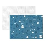 Naispanda Personalisierte Hundedecke Personalisierte Haustierdecke mit Namen, Personalisierte Geschenke für Welpen Hunde und Katzen individuelle Decke Geschenke für Haustierliebhaber