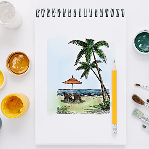 Coconut Tree Sea Umbrella Clear Stamps For Card Making And Photo Album Decorations Summer Holiday Beach Chair Trees Scenery Transparent Silicone Rubber Stamps For Card Making And Diy Scrapbooking #TOP4