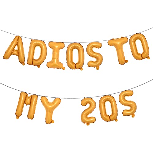 Adios To My 20S Balloon 30th Birthday Party Decor Taco Bout 30 Balloons Mexican 30th Birthday Fiesta 30 Birthday Decor Cactus Balloon (Orange)