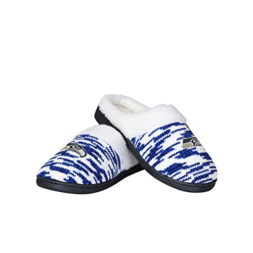 Chaussons doublés Sherpa FOCO de qualité supérieure avec semelle colorée élégante pour femme