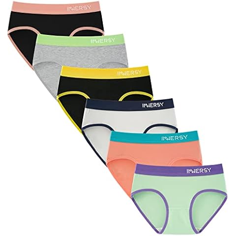 INNERSY Teenage Girls Cotton Sport Briefs Cover
