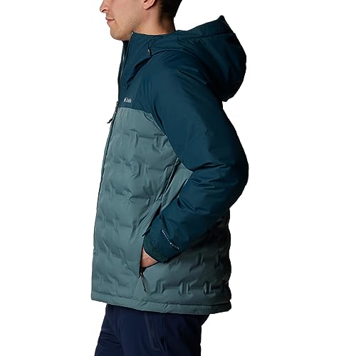 Image of Columbia Men Omni-Heat Inifnity Grand Trek II Hooded Hiking and Trekking Down Jacket