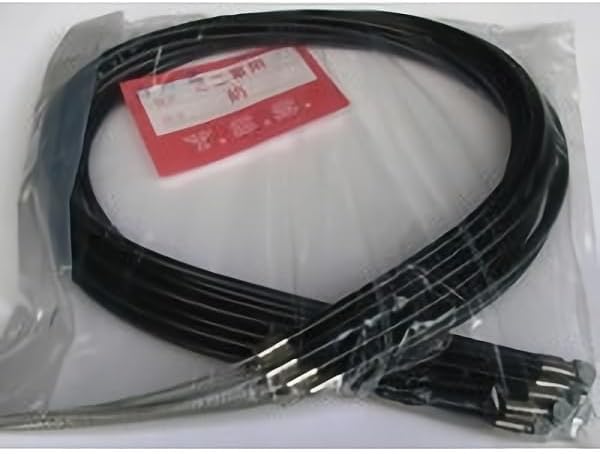 Shikishima Bicycle Brake Wire Features: Front, BK 10 Pieces, 10 Liners, Outer 37.8 inches (960 mm), Inner 332.8 ft (1,100 m)