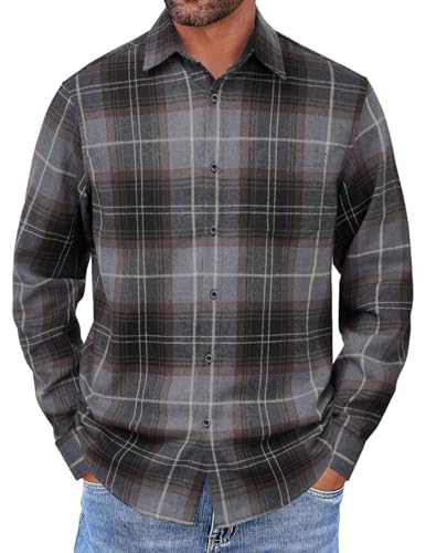 COOFANDY Flannel Shirts for Men Only $24.99 (Reg. $24.99) at Amazon