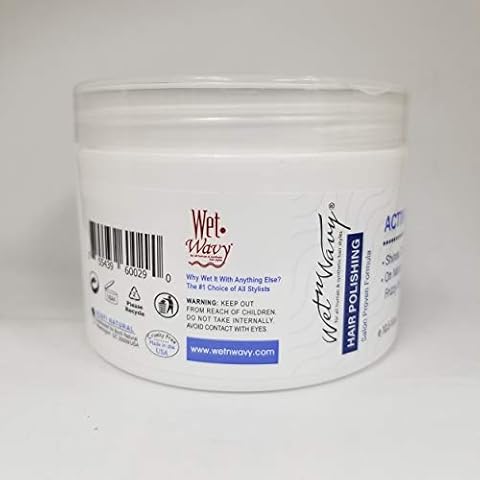 [Pack of 3] Wet N Wavy Hair Polishing Activator Gel 10.5oz for Synthetic & Natural Hair Cover
