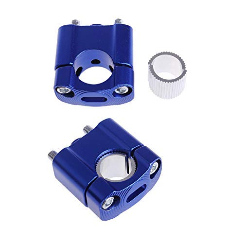 Maso - Rehausseur de guidon de moto universel - Bleu, 22 mm/28 mm - Image 4