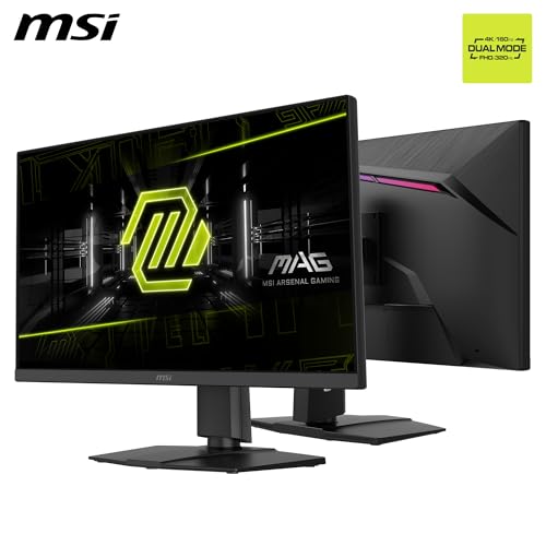 MSI MAG 272URDF E16 27-inch 3840 x 2160 (UHD) Gaming Office Monitor, 160Hz, Adaptive-Synch, HDR Ready, HDMI, VGA Port,VESA Mountable, Tilt, 4-Side Slim Bezel,0.5ms, Black by MSI - Image 2