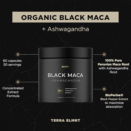 TERRA ELMNT Black Maca Root Extract