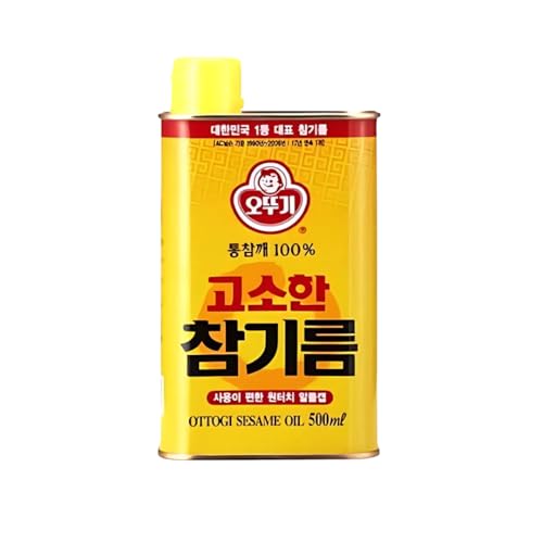 Korean Market | Aceite Coreano de Sésamo | El ingrediente estrella de la cocina coreana | 500ml