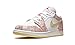 Jordan Youth Air Jordan 1 Low SE GS CW7104 601 Paint Drip - Size 6.5Y