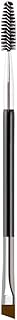 Eyebrow Brush, KINGMAS Professional Double-Ended Angled Eye Brow Brush and Spoolie Brush (Black)