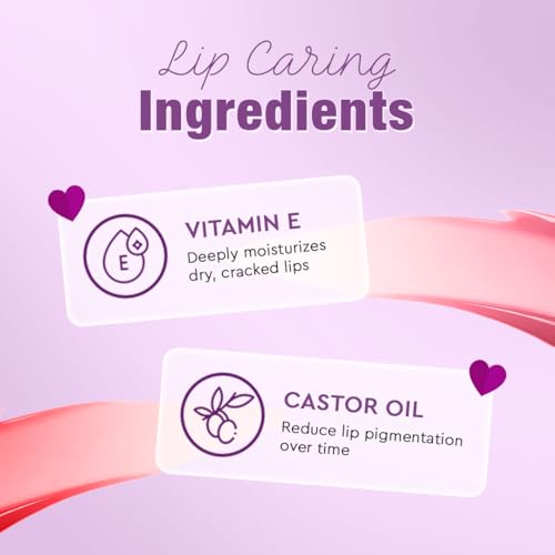 Image of Million Colors So Juicy Lip Gloss Infused With Castor Oil and Vitamin E| Long Lasting and Extra Hydrating| Light Weight and Non-Sticky(Pink Glaze, 05)