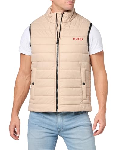 HUGO Men's Stand Collar Puffer Vest