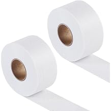 2 Rolls 2" x 30 Yards White Fusible Batting Tape for Quilting Supplies, Fusible Sheer Binding Tape for Sewing
