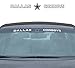 FANMATS NFL - Dallas Cowboys Sun Stripe Windshield Decal 3.25 in. x 34 in, Blue