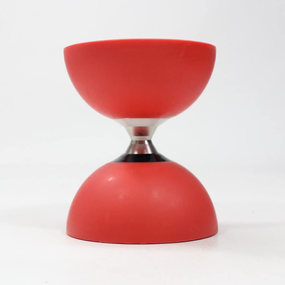 Zeekio Triumph Diabolo - Triple Bearing - Medium Rubber Diabolo (Red)
