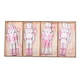 Photo Gallery 8pcs ciondolo di natale schiaccianoci di legno rosa regali di natale bambini albero pendente ornamenti decorazione partito appeso decor giocattoli Photo Gallery 8pcs ciondolo di natale schiaccianoci di legno rosa regali di natale bambini albero pendente ornamenti decorazione partito appeso decor giocattoli