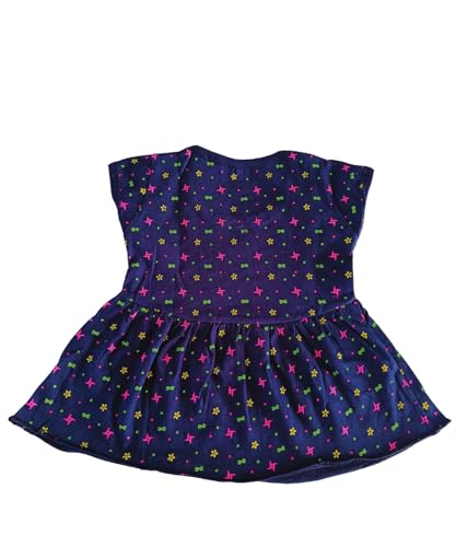 Image of Baby Girl Cotton A-Line Frock with Pant Combo (Pack of 3)