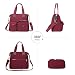 Imagen de HUA ANGEL Bolso Cruzado Mujer Mediano Casual de Nylon Impermeable con Múltiples Bolsillos