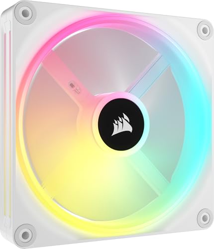 Miniatura 8 de Corsair iCUE Link QX140 RGB RGB de Cúpula Magnética de 140mm Ventilador - Blanco