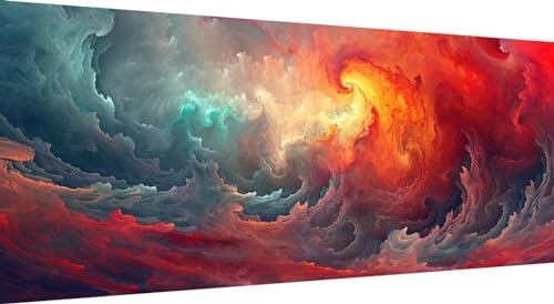 Peinture Diamant Grande Taille Nuage : Créez une Mosaïque Lumineuse pour Votre Chambre
