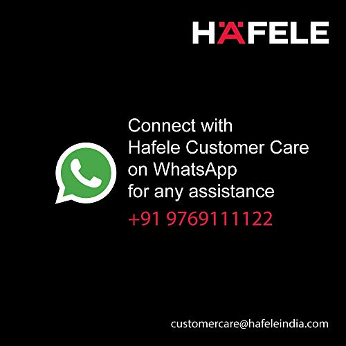 Image of Hafele Nebel Nero 60, 750 m3 /hr Wall Mounted Chimney (Aluminium Mesh Filter, Push Control, 2 Bright LED Lights), Black