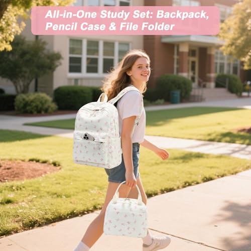 Image of Girls Backpack for Kids Elementary Bookbag Girly School bag Children Laptop Bag