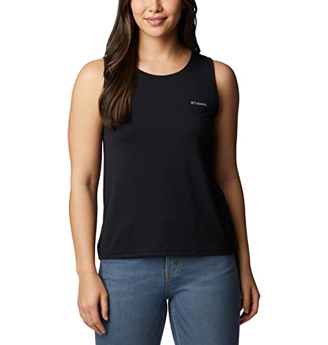 Columbia Women's Anytime Knit Tank, Black, Large