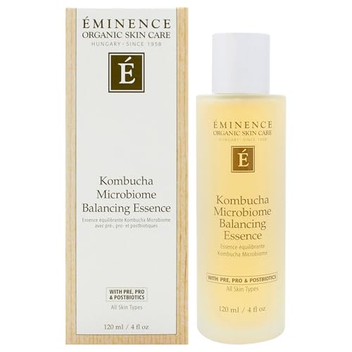 Kombucha Microbiome Essence Eminence Toner Hydratant Peau Sensible 4 oz