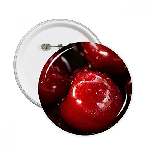 Pins cerise ronde XXL le cadeau fruits rouges pour personnaliser vos vêtements