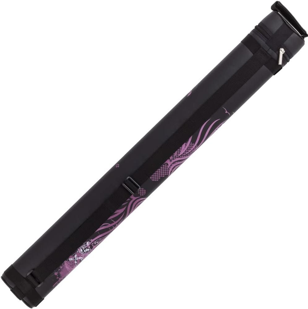 Athena Cue Cases ATCH02 Black/Purple 2B/2S Case