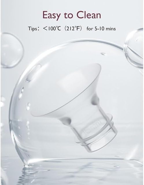 Miniatura 8 de Insertos de brida para extractor de leche, 6 piezas, insertos de brida de 17190.827 in compatibles con SpectraMedelaMomcozy S12 ProS9 ProS12S9