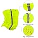 TCCFCCT Sun Shade, Full Brim Mesh Neck Sun Shield, High Visibility Visor Neck Protection and Bandana Headband Face Scarf, Hard Hat Accessories, 2 Packs, Yellow