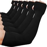 beister 6 Paar Ärmel Kühlung Armwärmer Cooling Arm Sleeves Tattoo Cover für Herren Damen