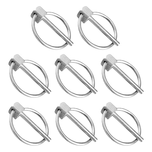Sehuby 8 perni rotondi in acciaio inossidabile per collegamenti con perni di fissaggio per rimorchio, hardware marino durevole