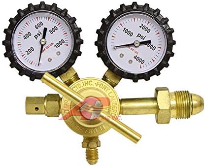 Nitrogen Regulator for A/C Leak Detection and Pressure Testing