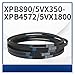 XPB Type V Belt XPB-1690~1854mm Hard Wire Rubber Drive Pitch Length Girth Industrial Transmission(XPB 1790-5VX705)